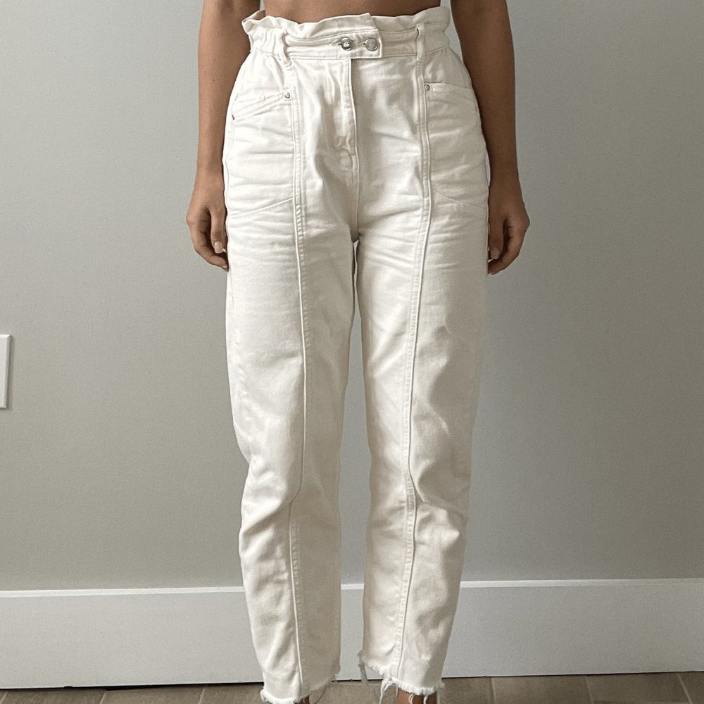 Jeans cream Zara